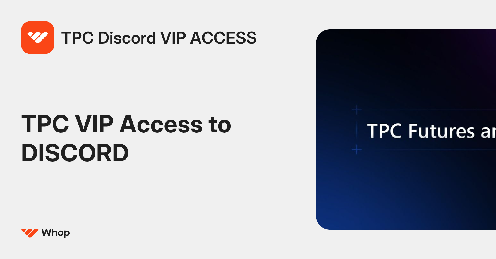 TPC Discord VIP ACCESS | Whop