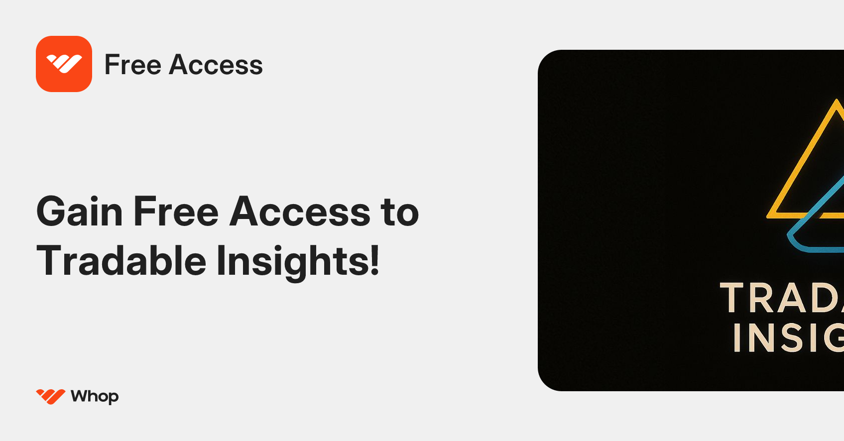 Free Access | Whop