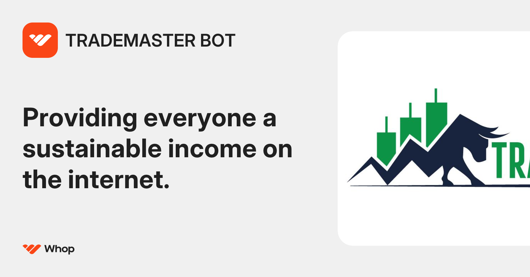 TRADEMASTER BOT | Whop