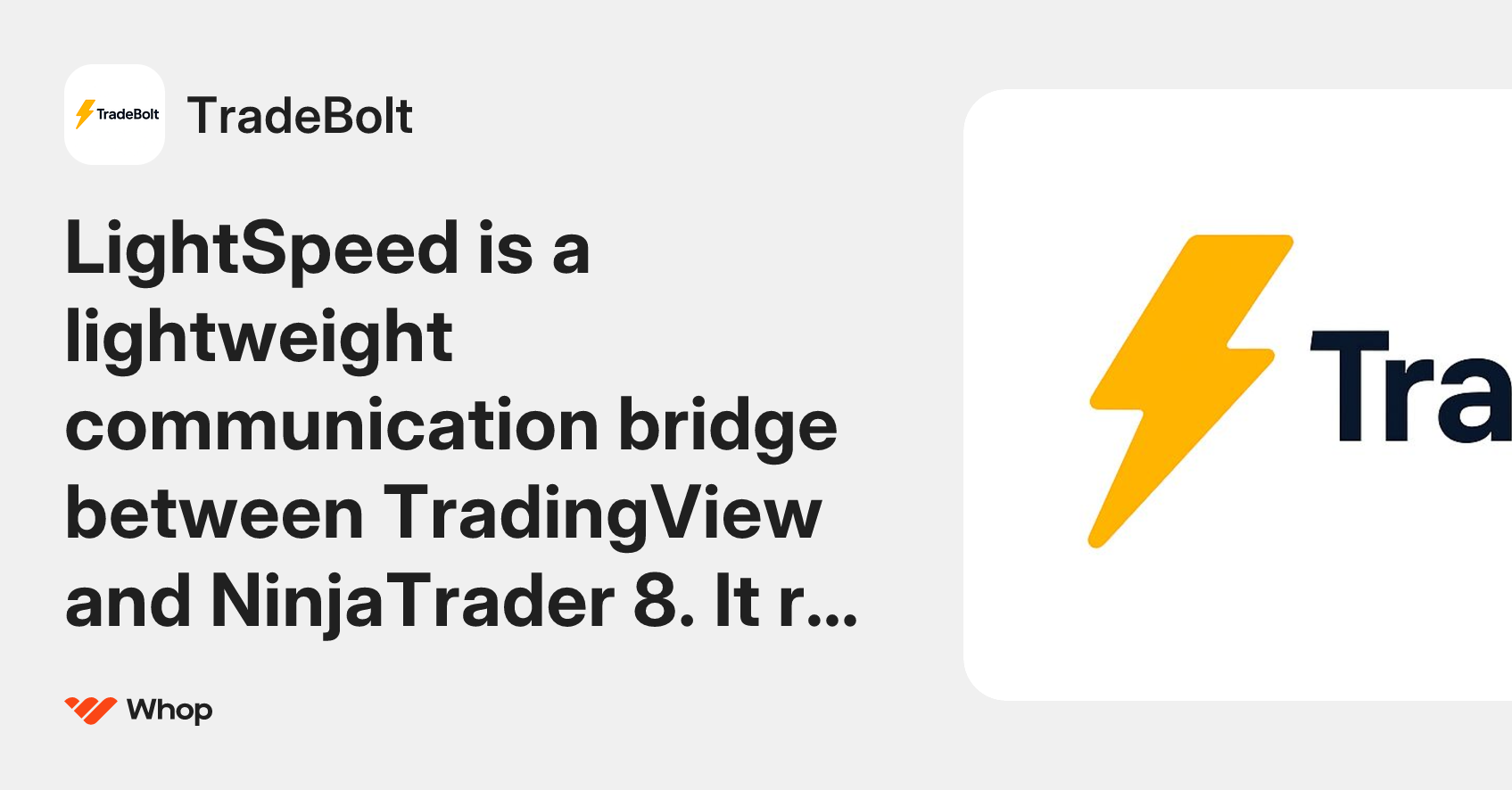 TradeBolt | Whop