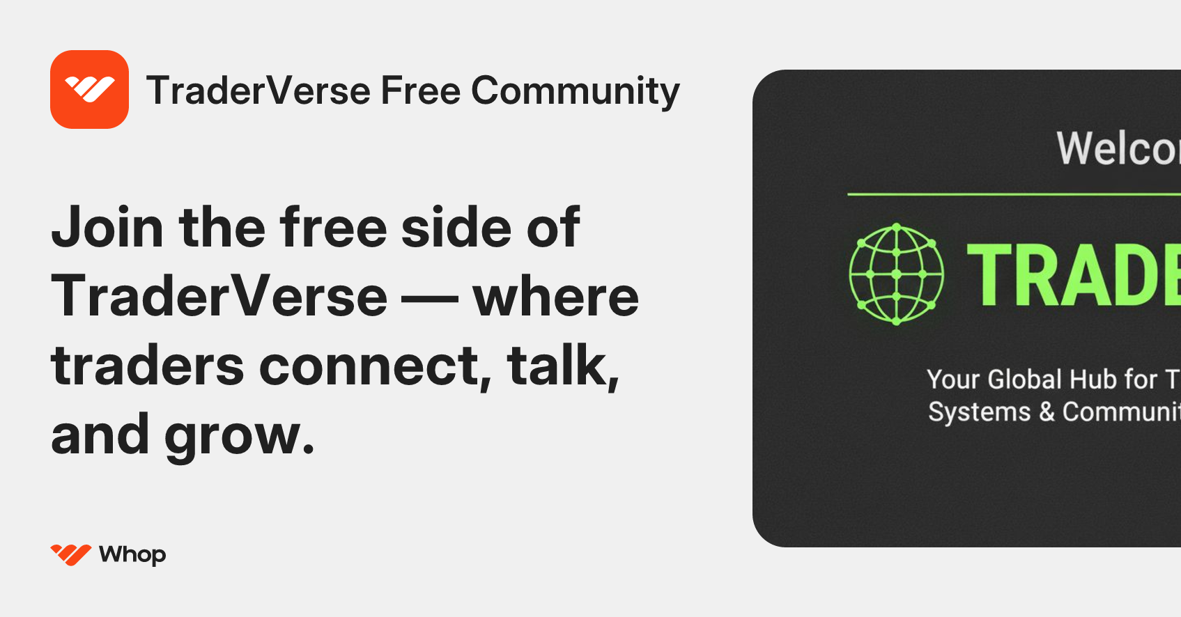 TraderVerse Free Community | Whop