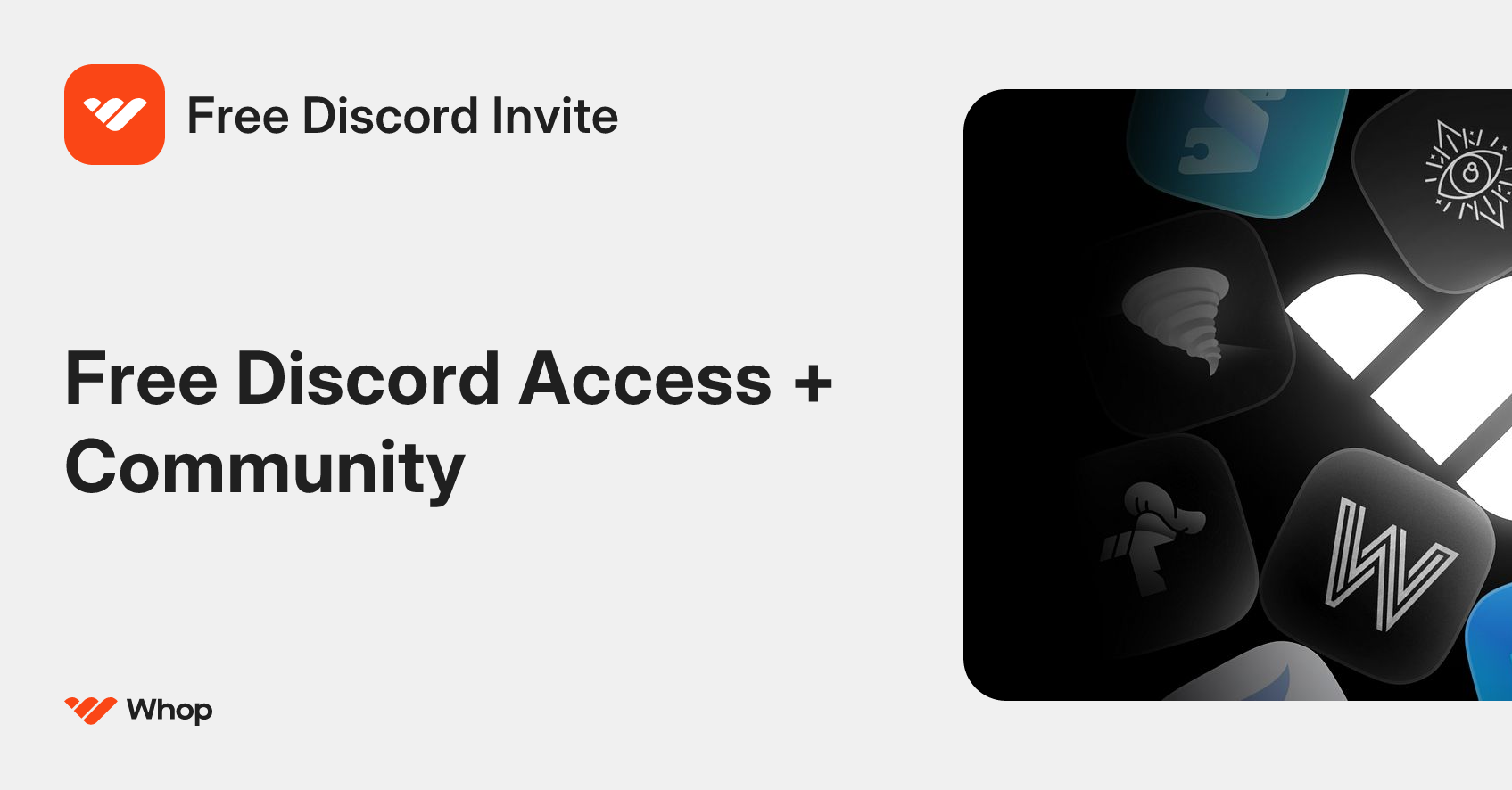 Free Discord Invite | Whop