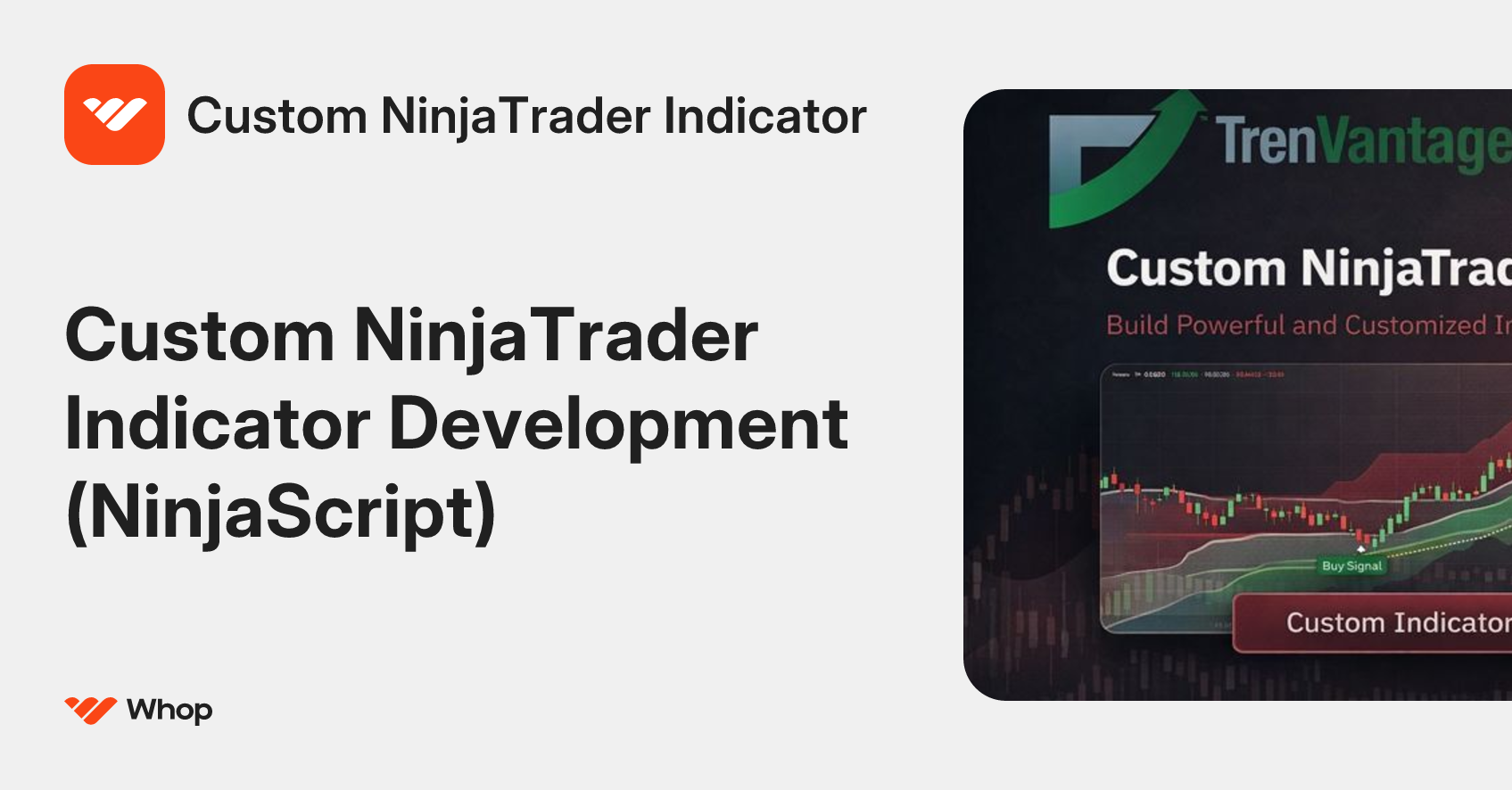 Custom NinjaTrader Indicator | Whop