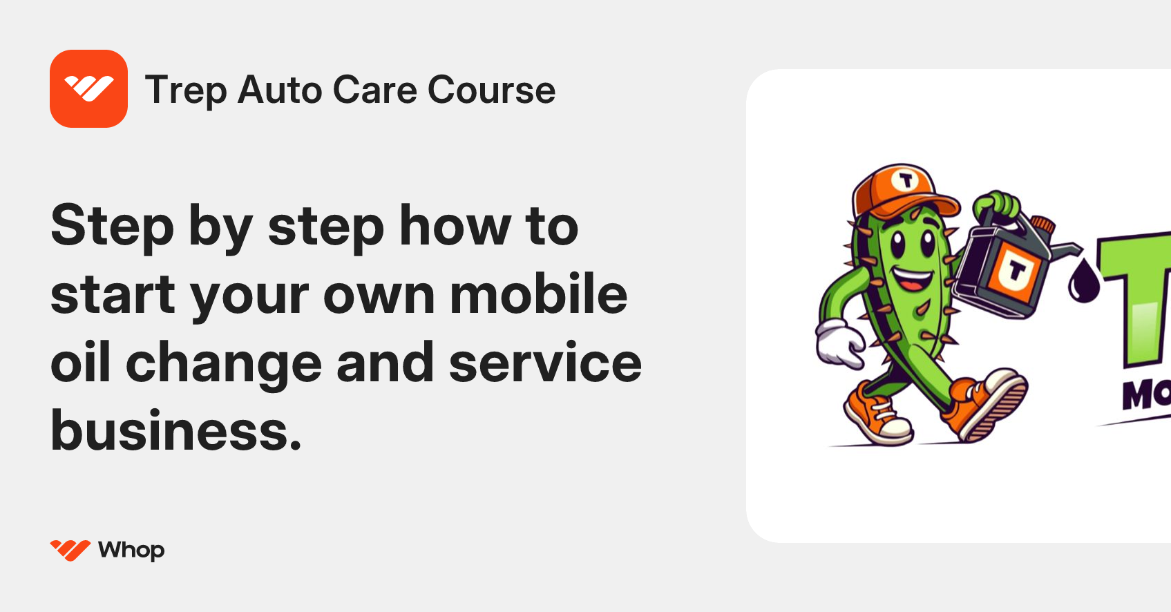 Trep Auto Care Course | Whop
