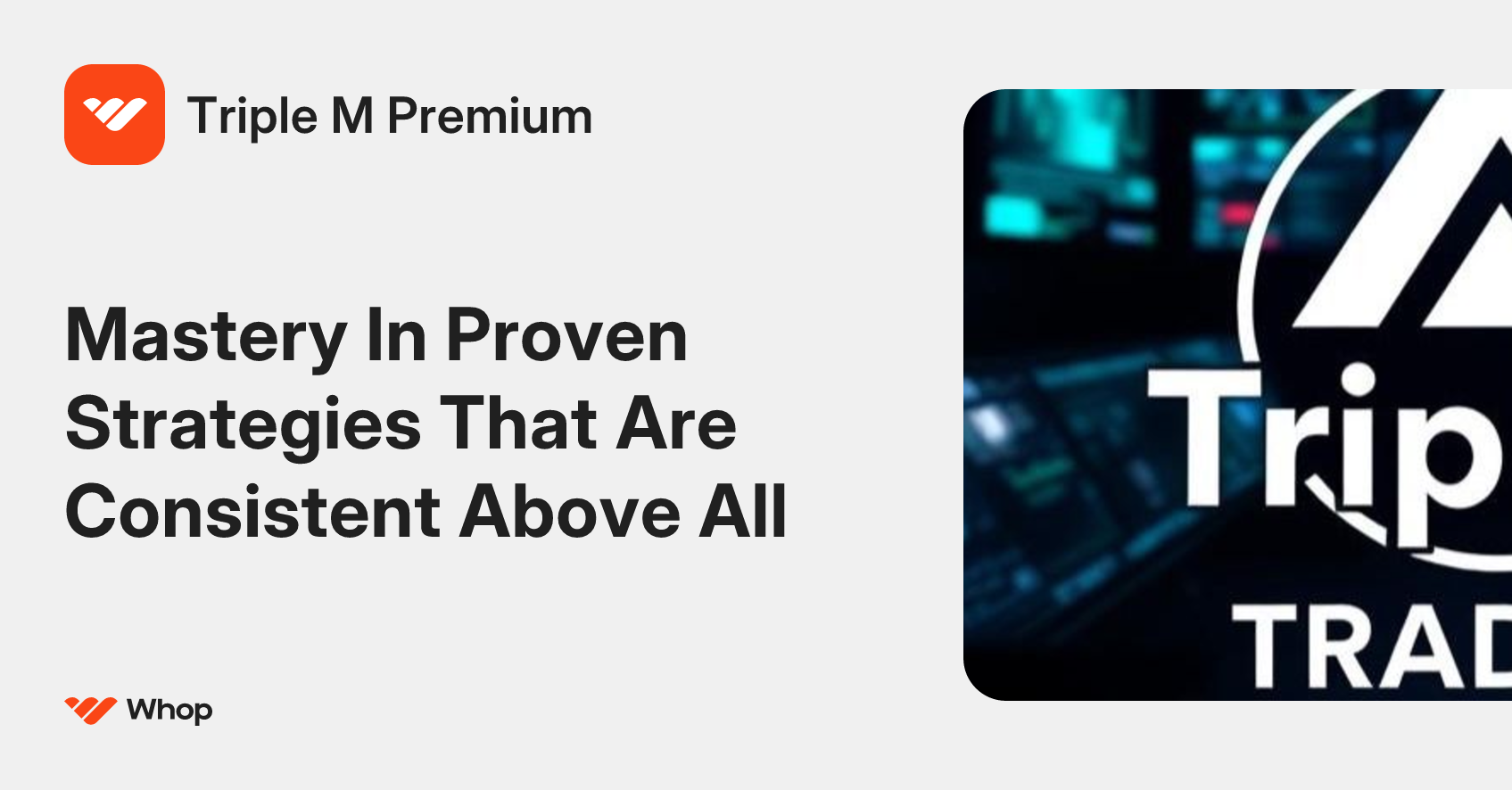 Triple M Premium | Whop