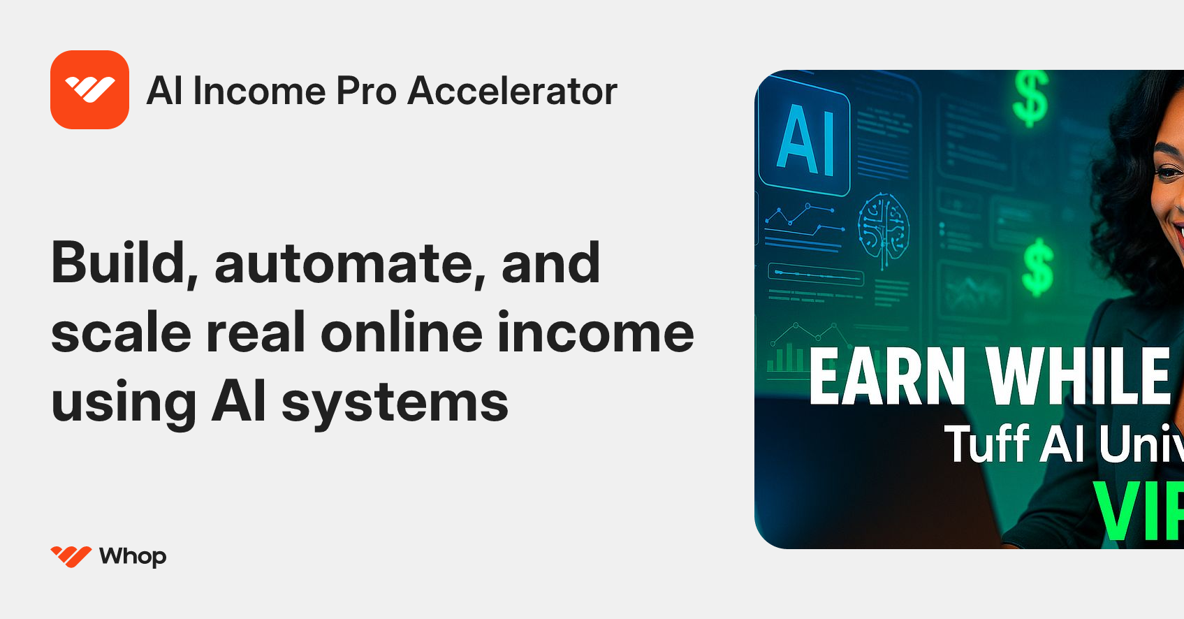 AI Income Pro Accelerator | Whop