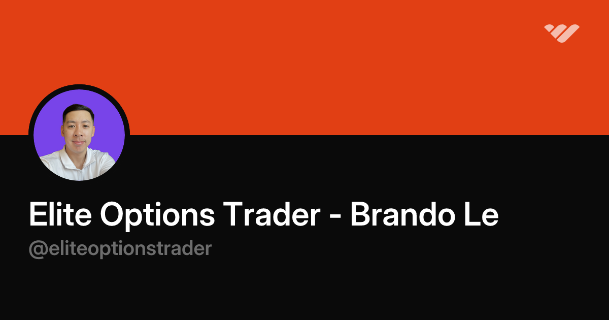 Elite Options Trader - Brando Le | Whop