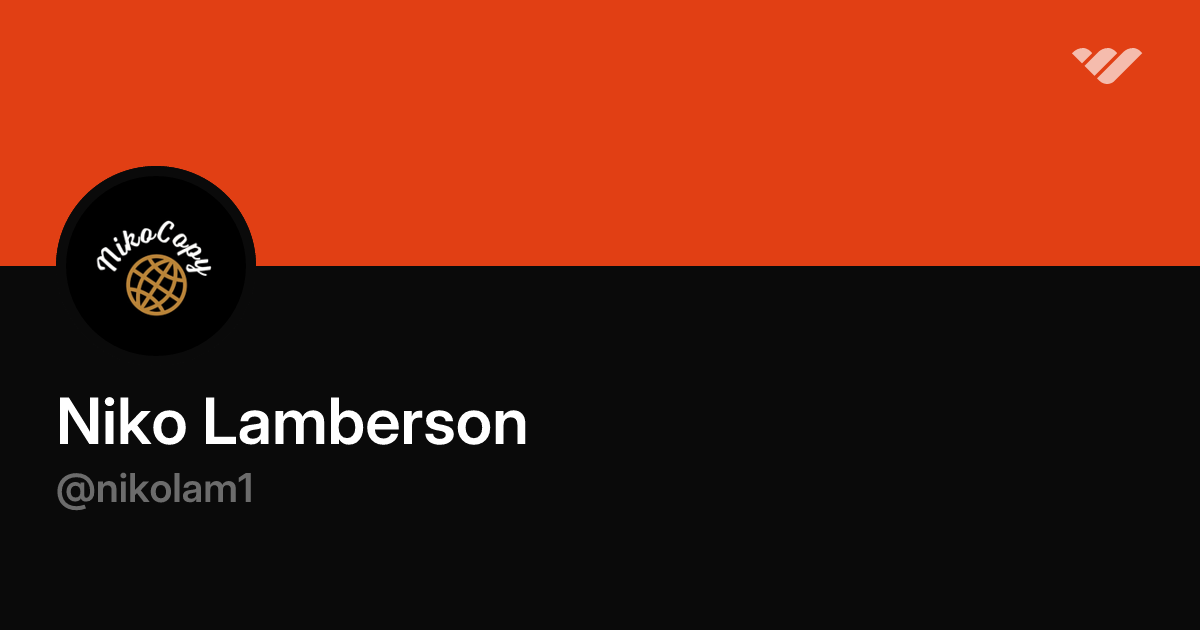 Niko Lamberson | Whop