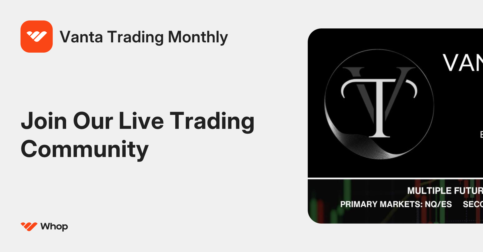Vanta Trading Monthly | Whop