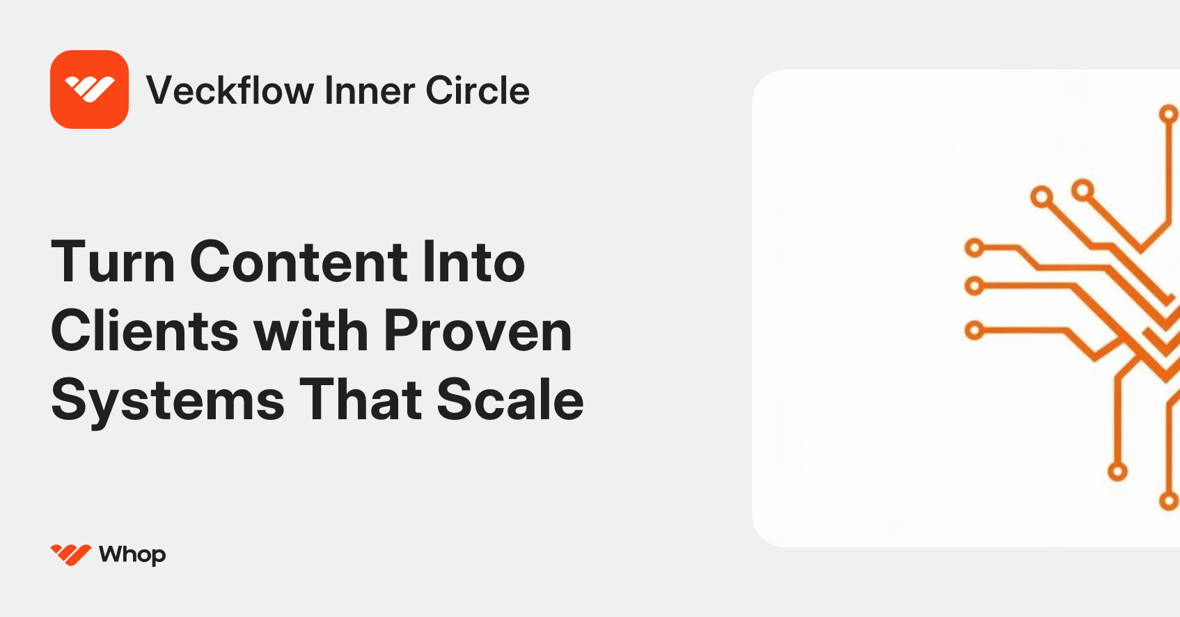 Veckflow Inner Circle | Whop