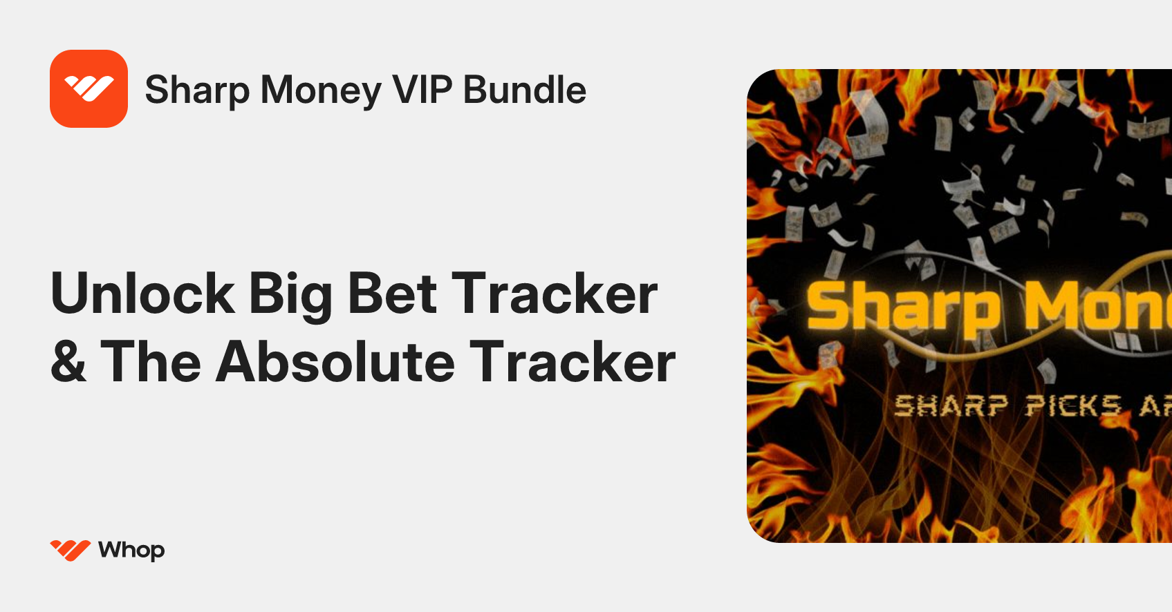 Sharp Money VIP Bundle | Whop