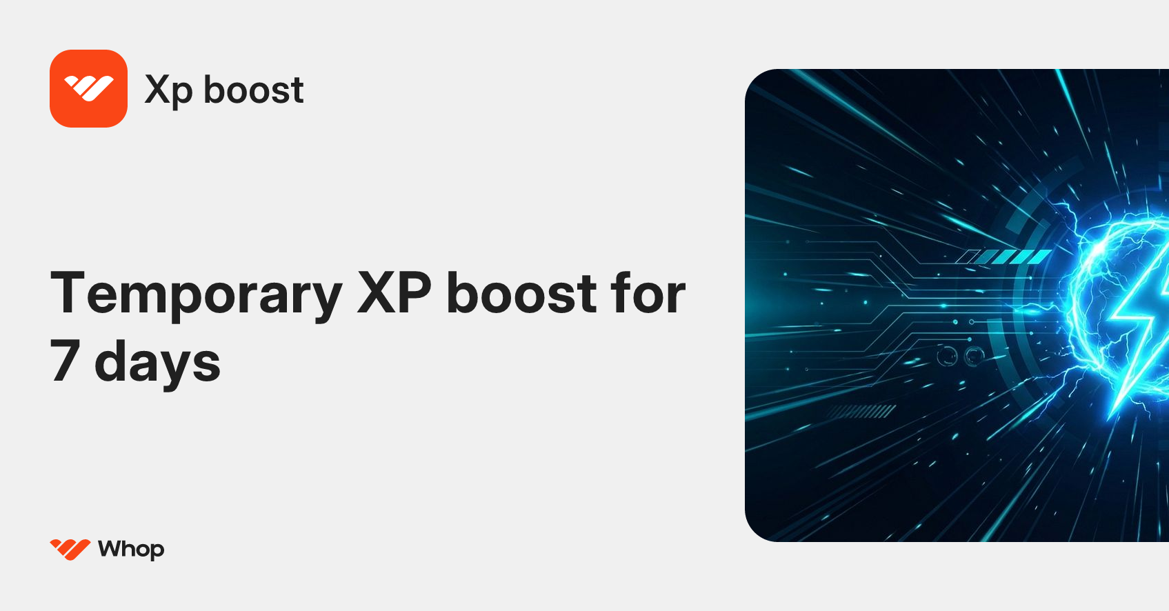 Xp boost | Whop