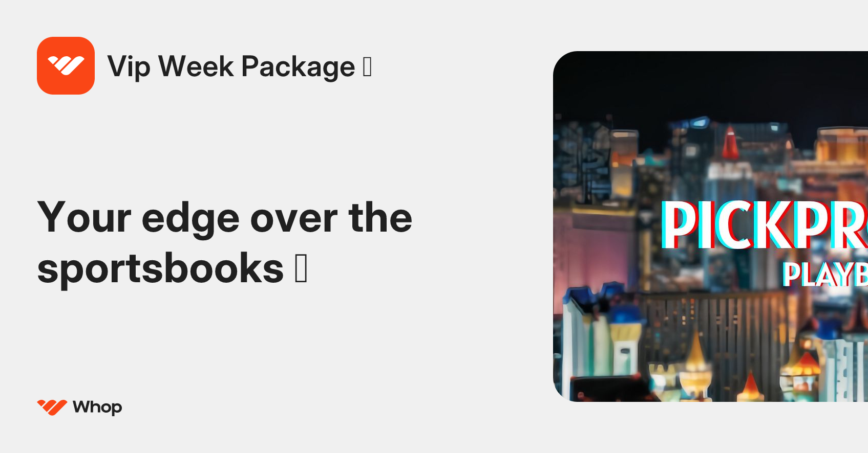 Vip Week Package 🔥 | Whop