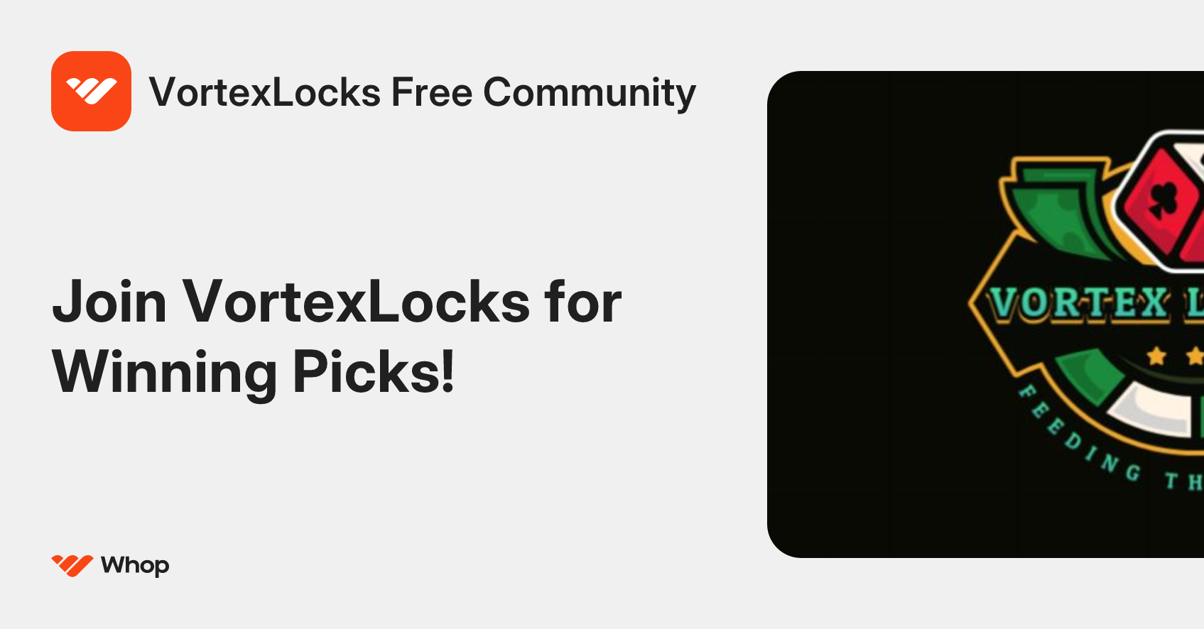 VortexLocks Free Community | Whop
