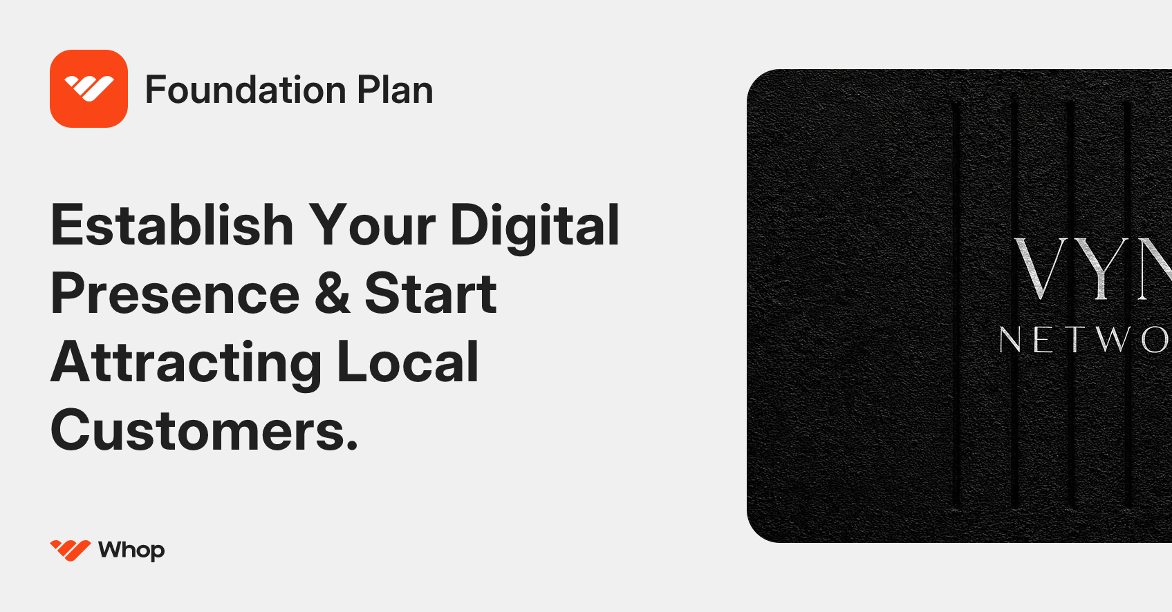 Foundation Plan | Whop