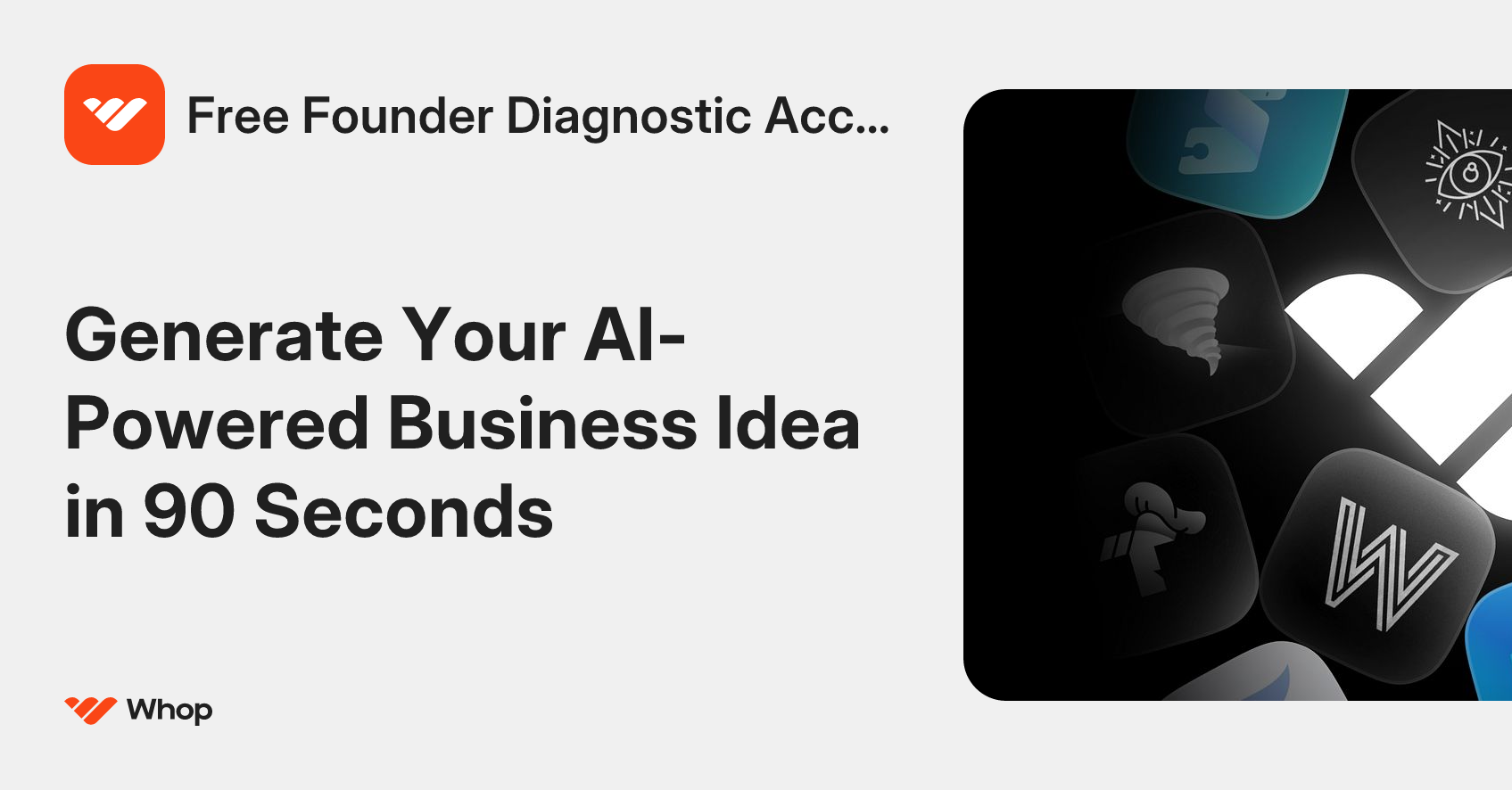 Free Founder Diagnostic Access | Whop