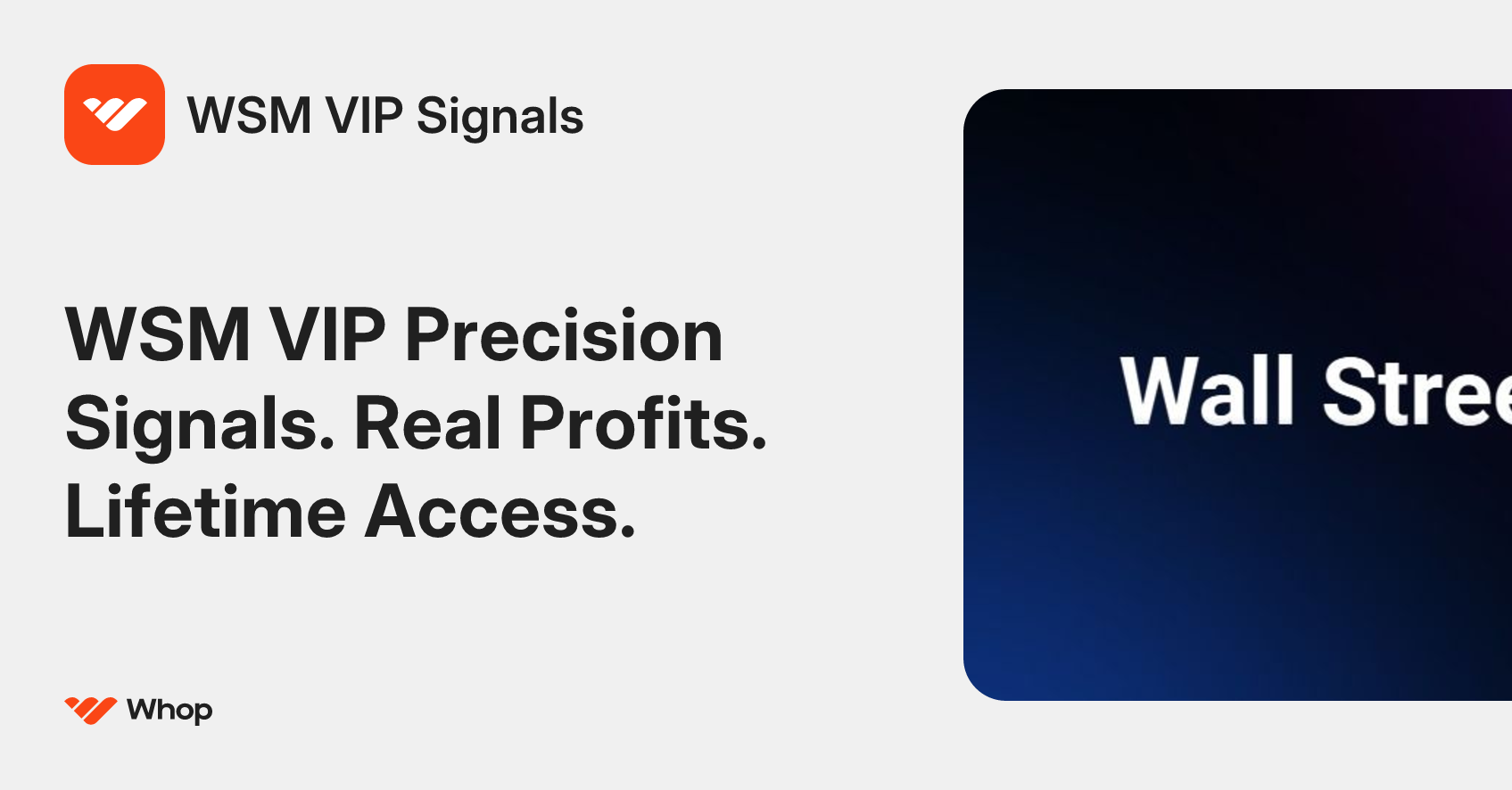 WSM VIP Signals | Whop