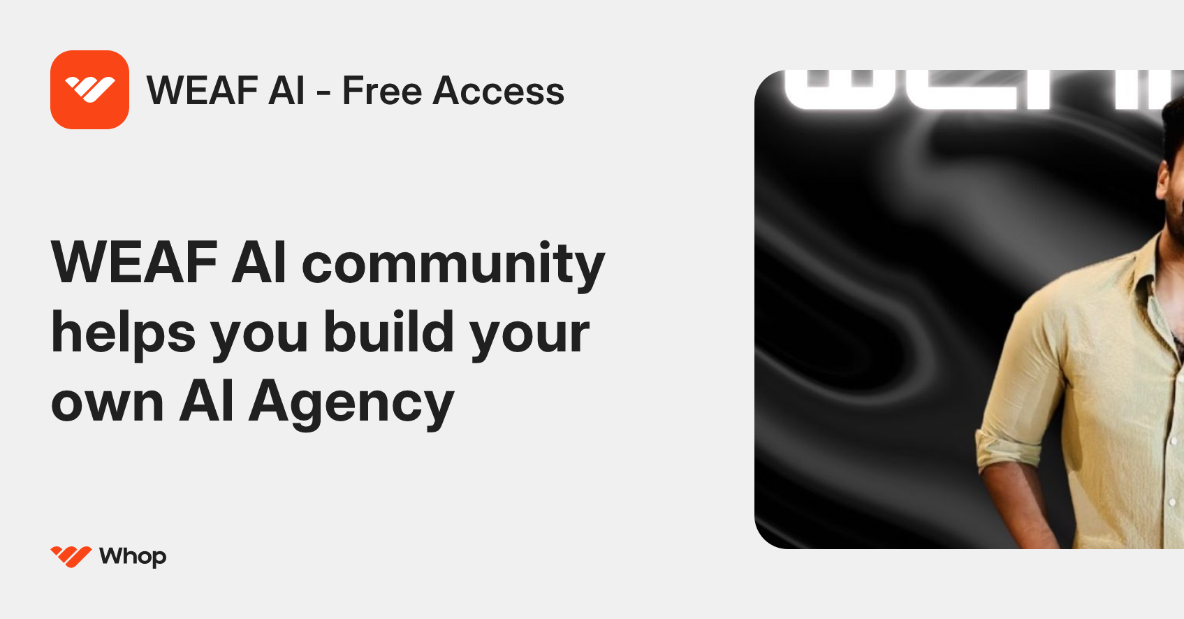 WEAF AI - Free Access | Whop