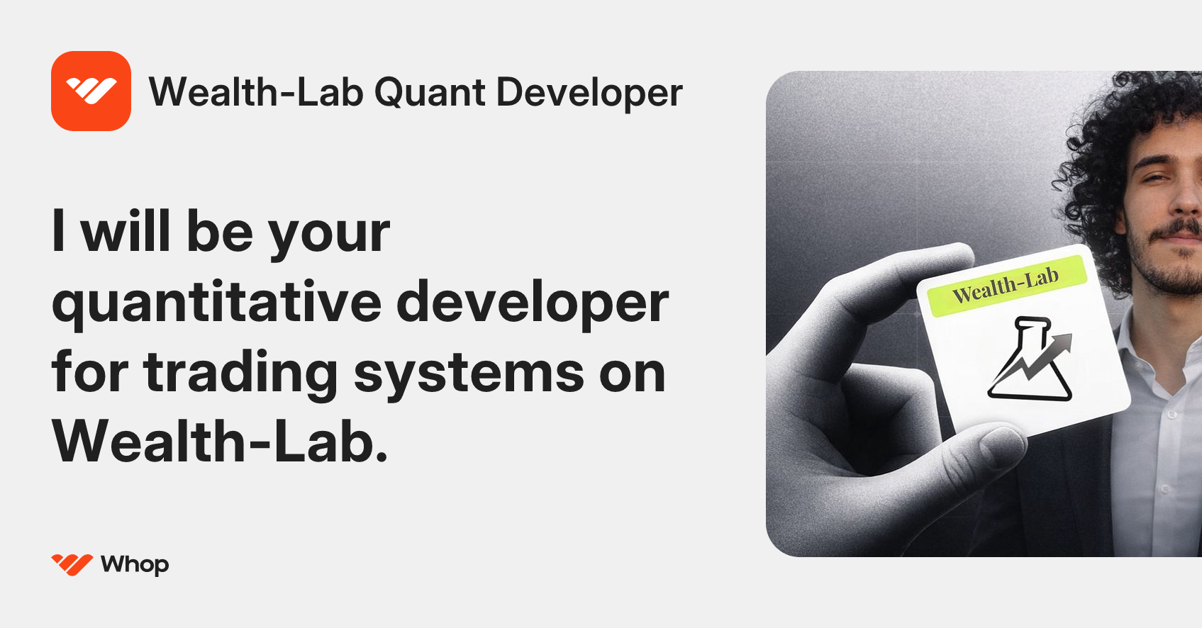 Wealth-Lab Quant Developer | Whop