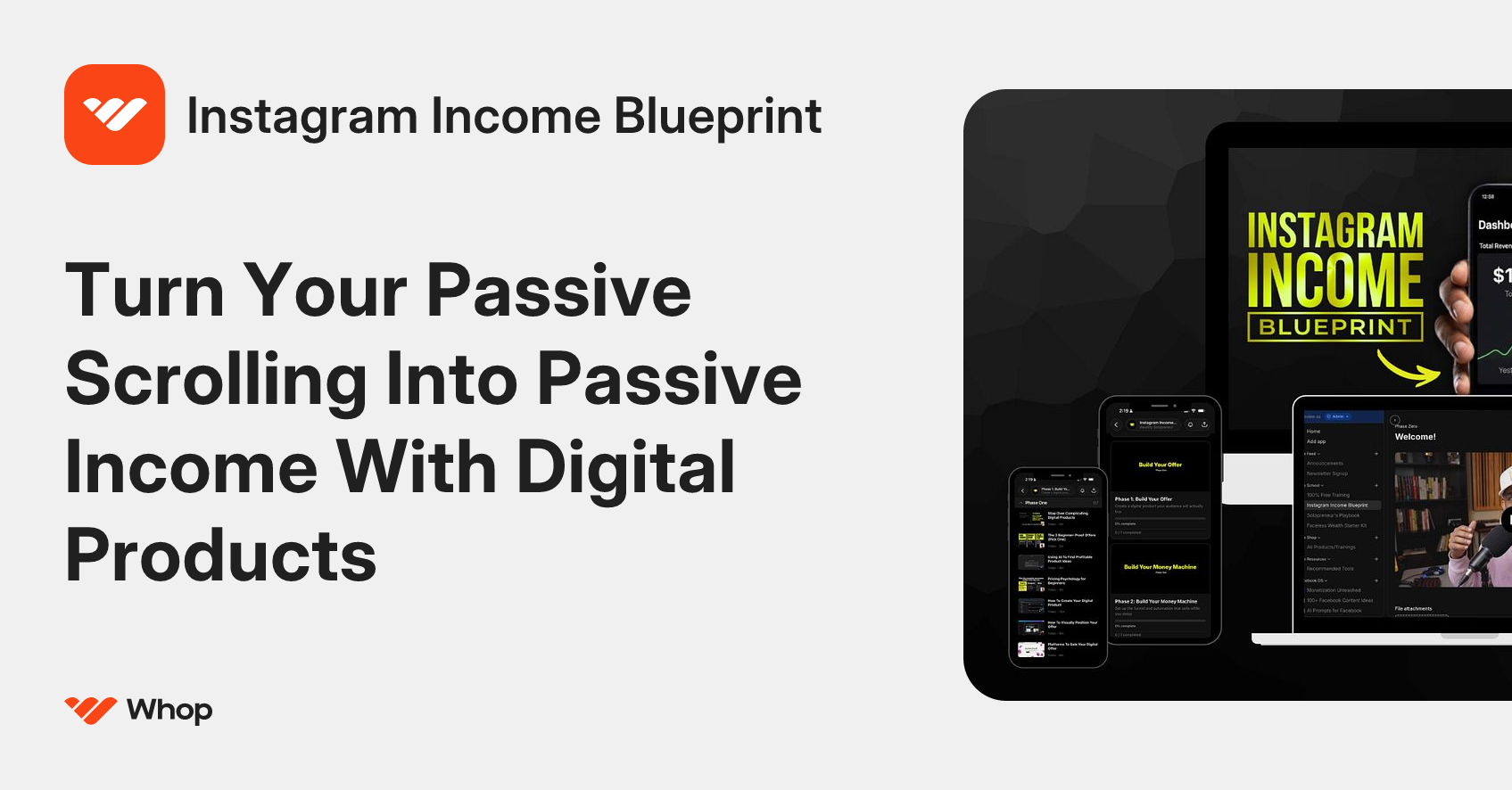 Instagram Income Blueprint | Whop