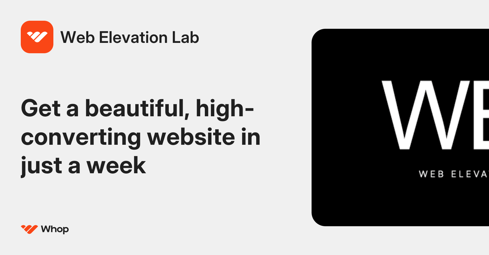 Web Elevation Lab Whop