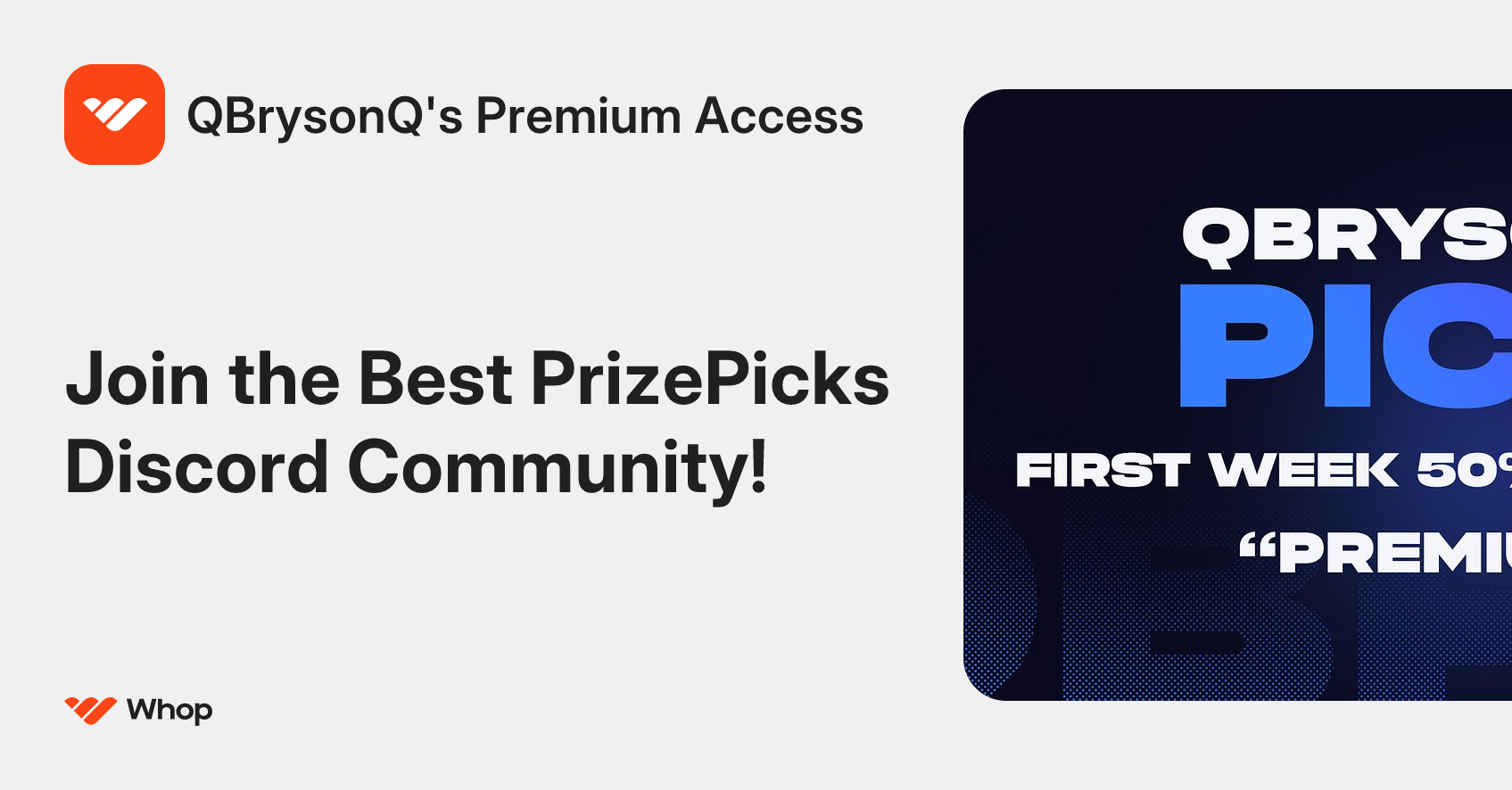 QBrysonQ's Premium Access | Whop