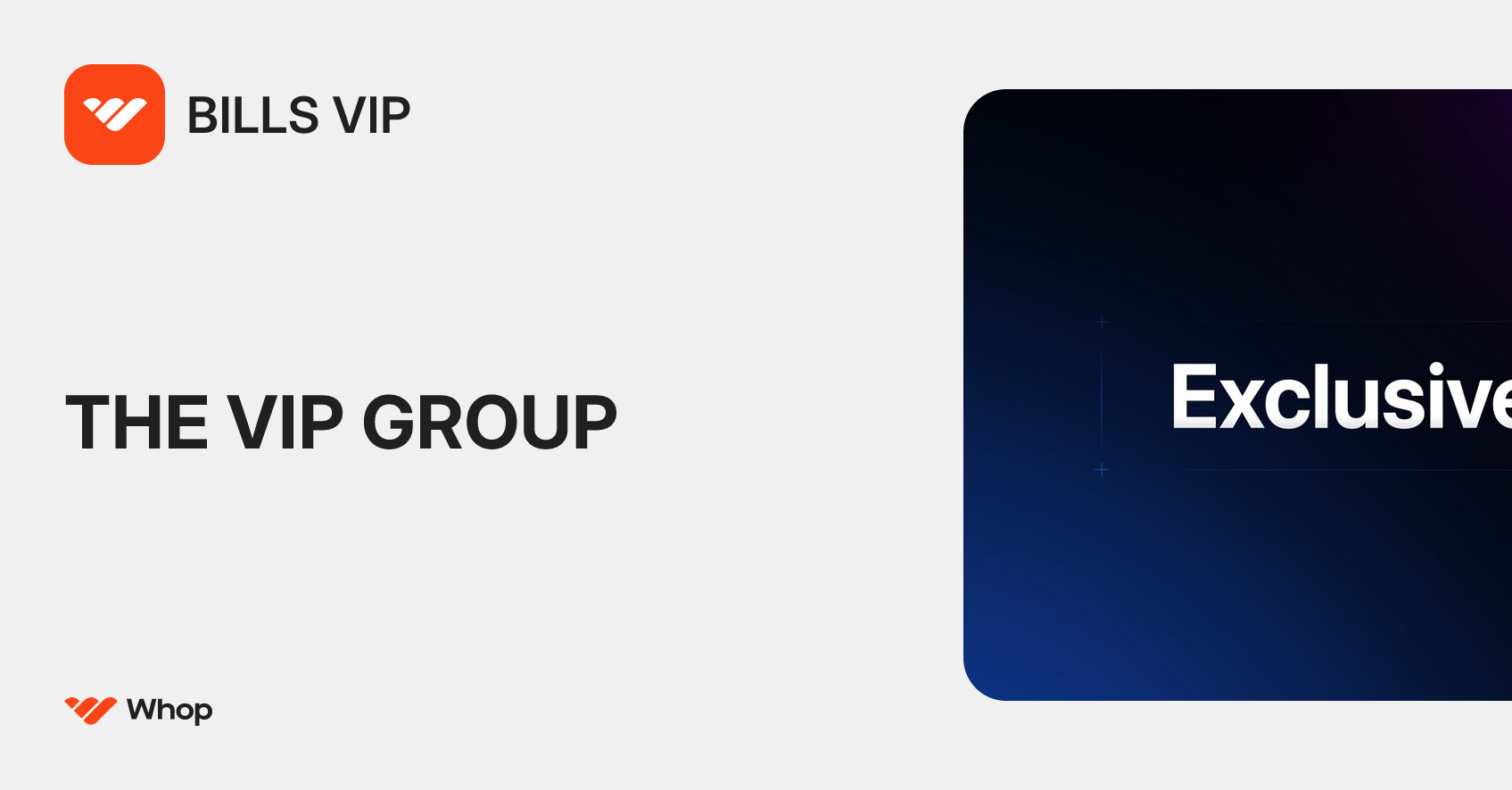 BILLS VIP | Whop