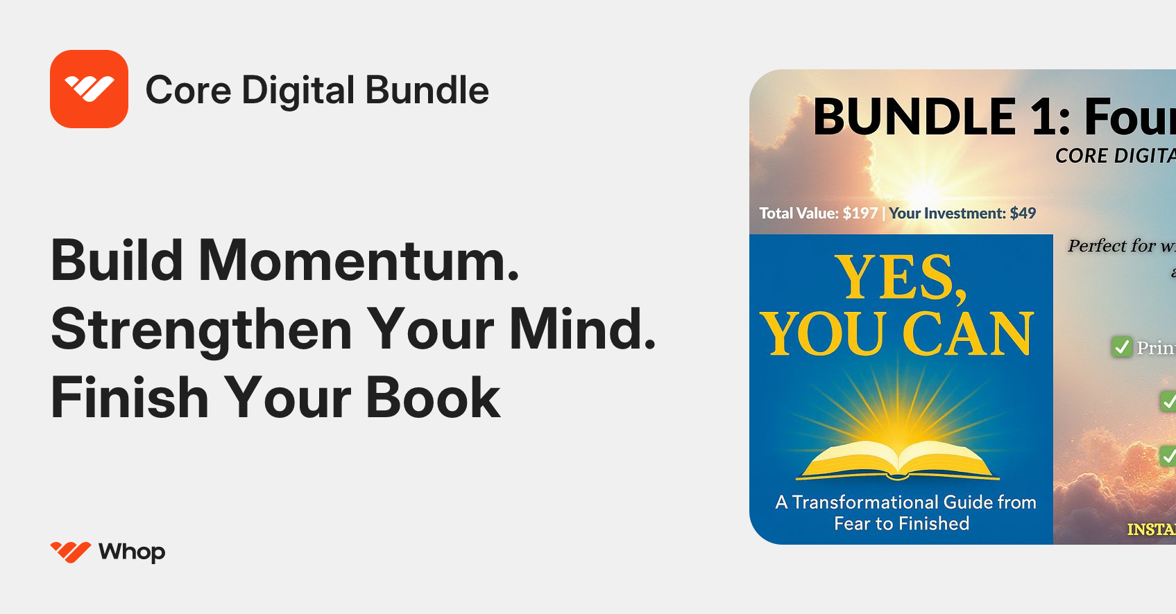 Core Digital Bundle | Whop