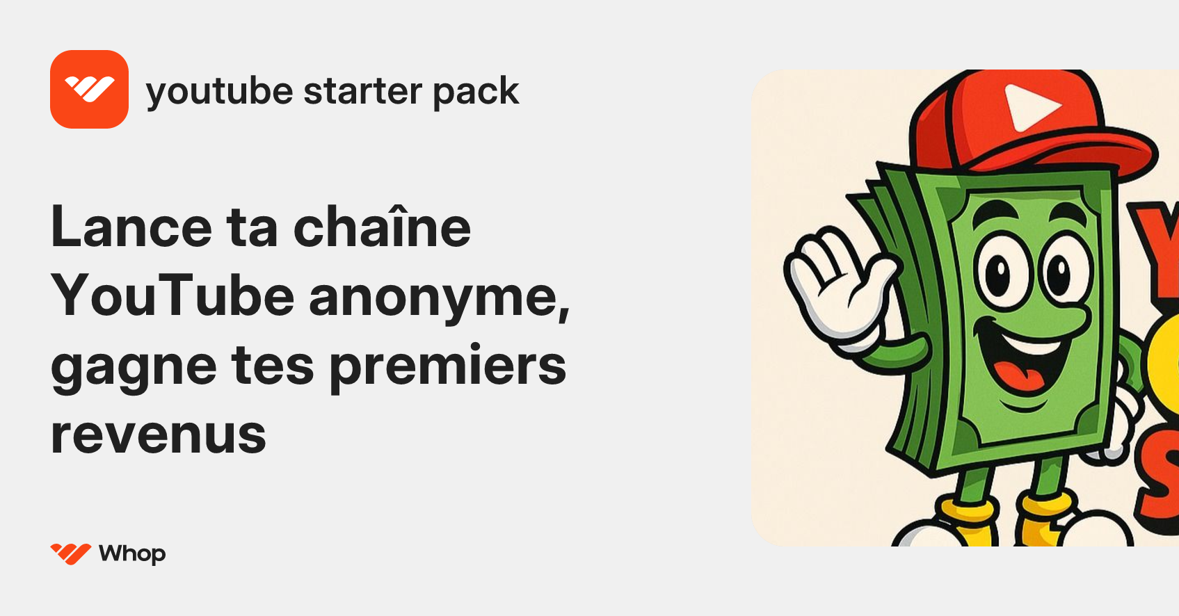 youtube starter pack | Whop