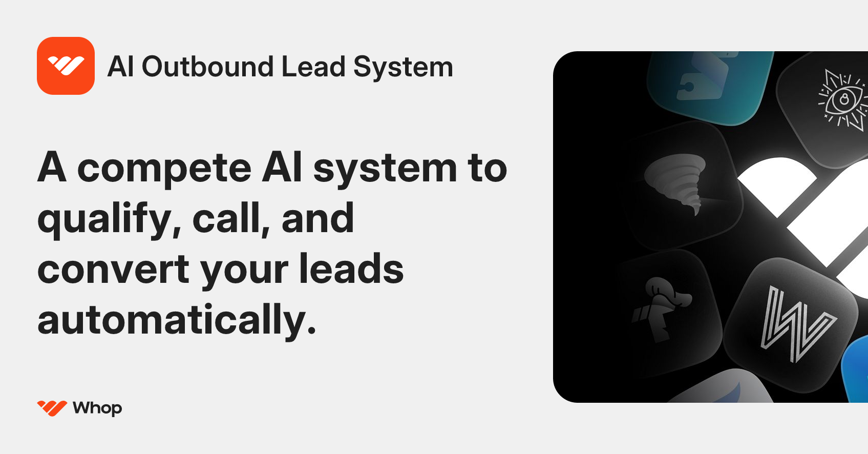 AI Outbound Lead System | Whop