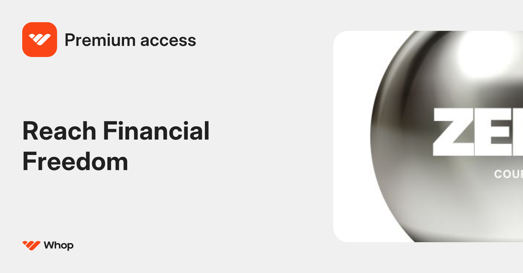 Premium access | Whop