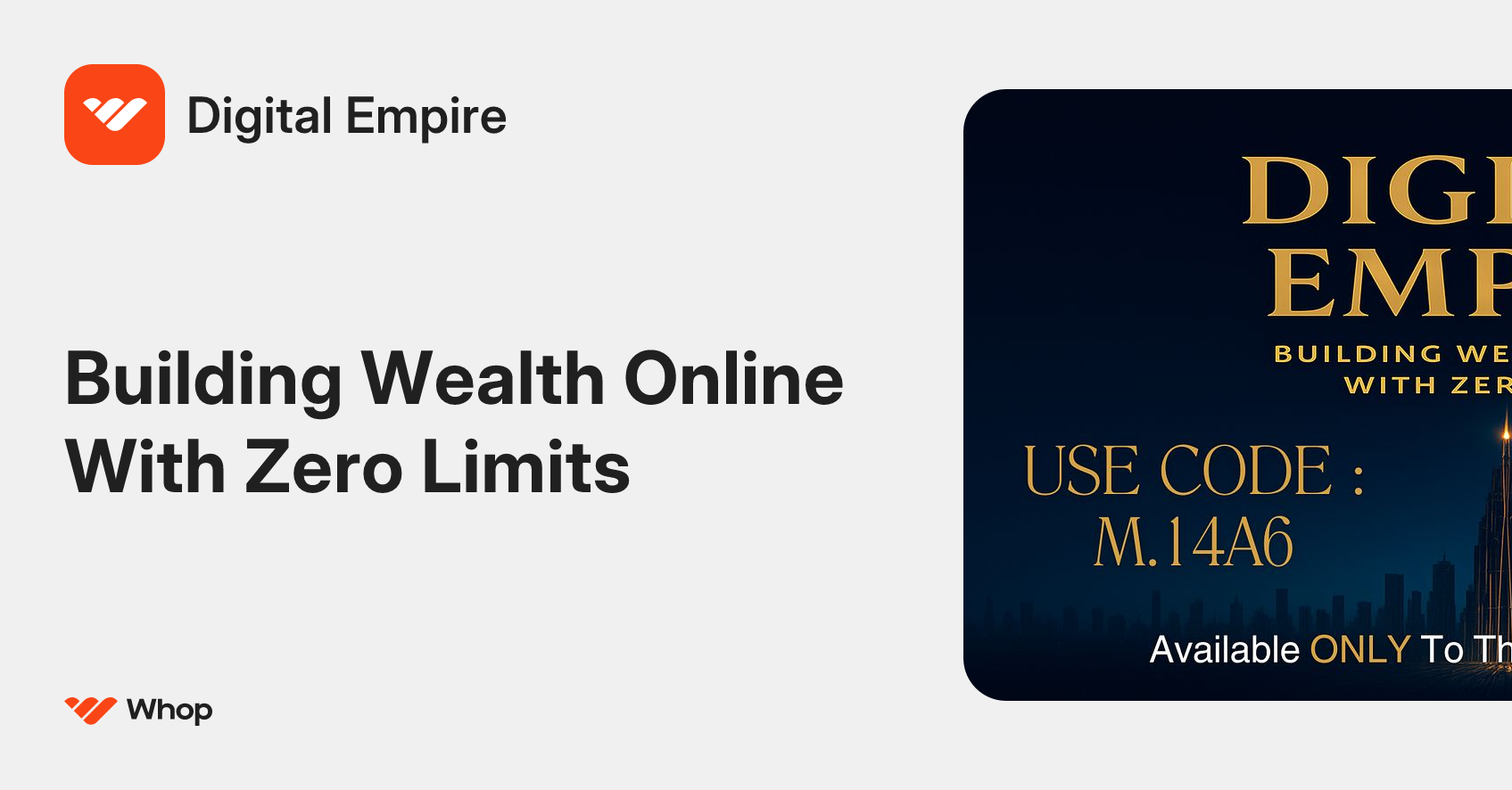 Digital Empire | Whop